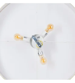 Lampa wisząca DWEMNAO 70 cm biała