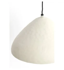 Lampa wisząca ELIMO 40 cm kremowy matt