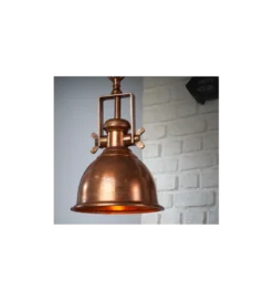 Lampa wisząca FAT 29 cm miedziana