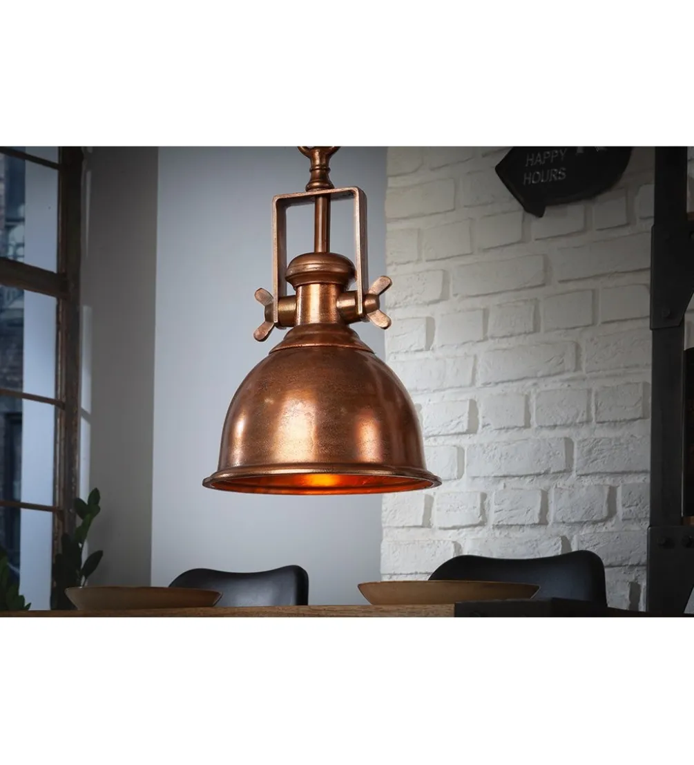 Lampa wisząca FAT 29 cm miedziana