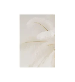 Lampa wisząca FEATHER PALM 87 cm biała