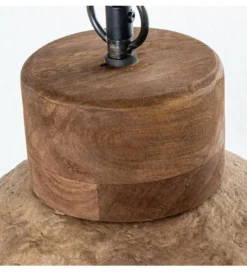 Lampa wisząca FEGAT 39 cm papier maché