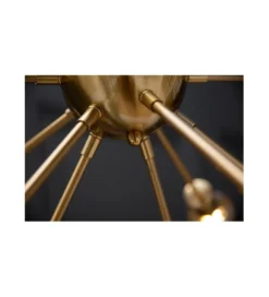 Lampa wisząca FIREWORKS 85 cm złota