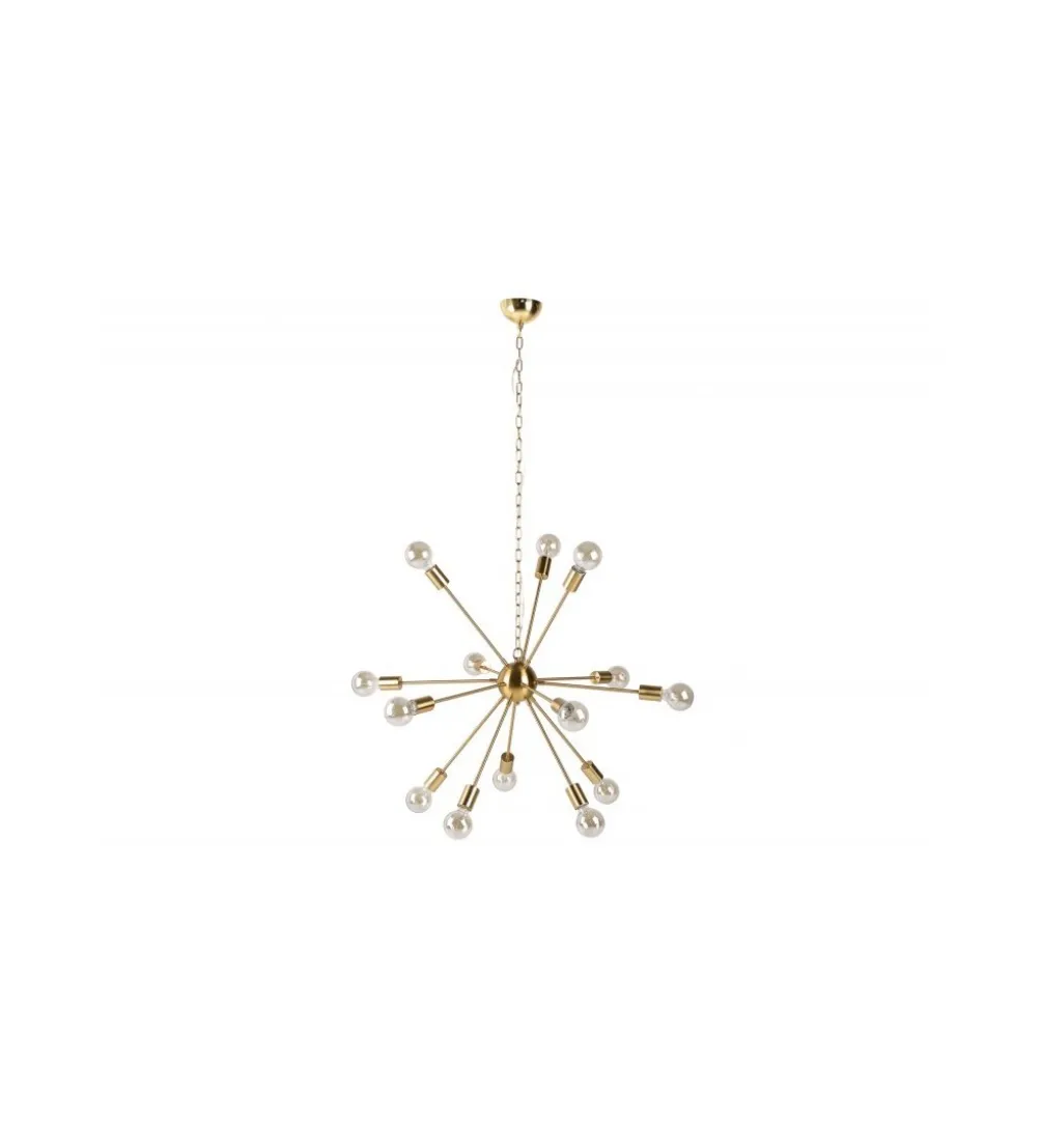 Lampa wisząca FIREWORKS 85 cm złota