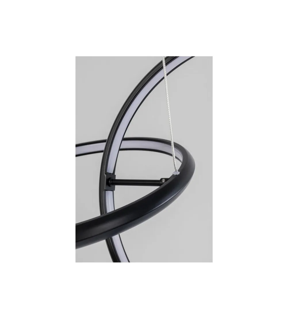 Lampa wisząca GALAXY LED 155 cm czarna