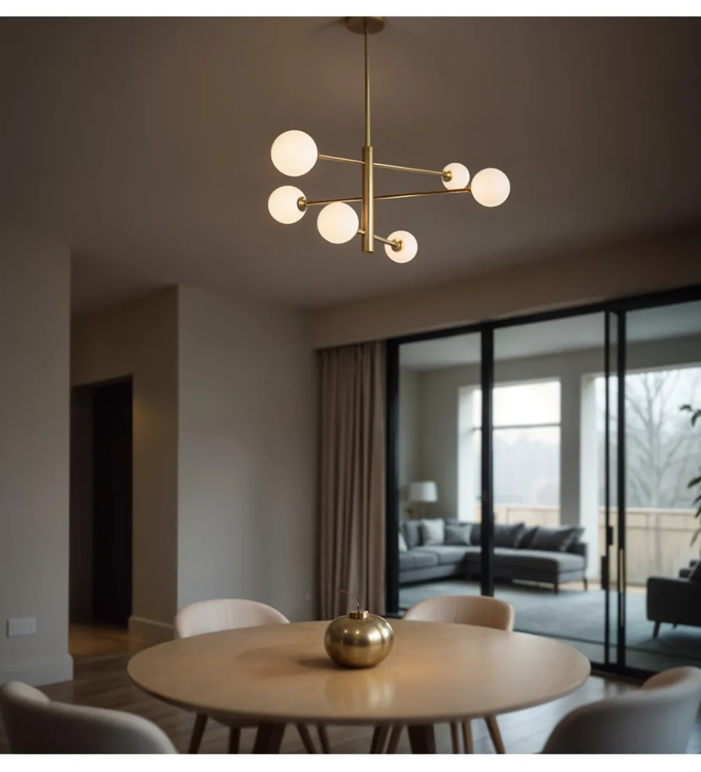 Lampa wisząca GARDA AM201 złota