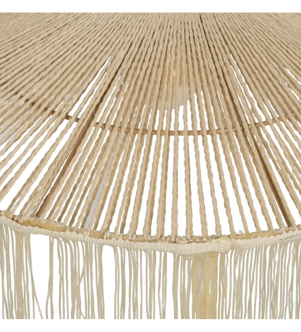 Lampa wisząca GELMAS 41 cm naturalna