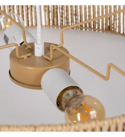 Lampa wisząca GERMNA 52 cm naturalna