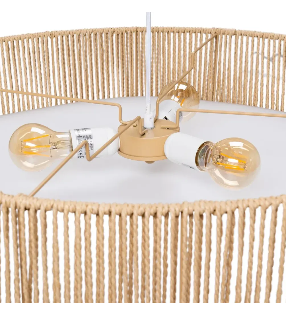Lampa wisząca GERMNA 72 cm naturalna