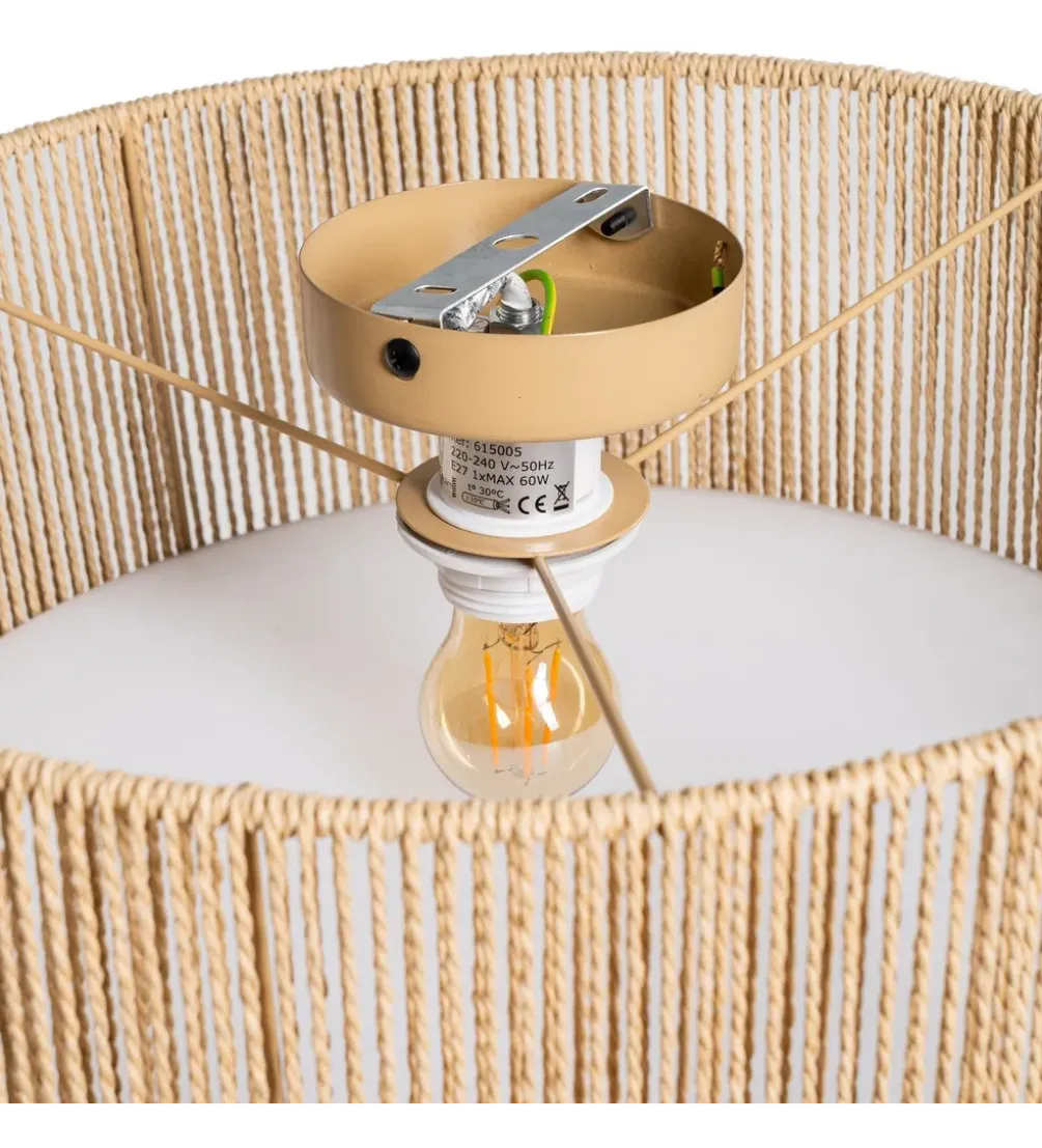 Lampa wisząca GERMNA 72 cm naturalna