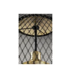 Lampa wisząca GRATO 45 cm czarno złota