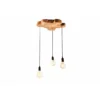 Lampa wisząca KORA 50 cm Drewno Longan