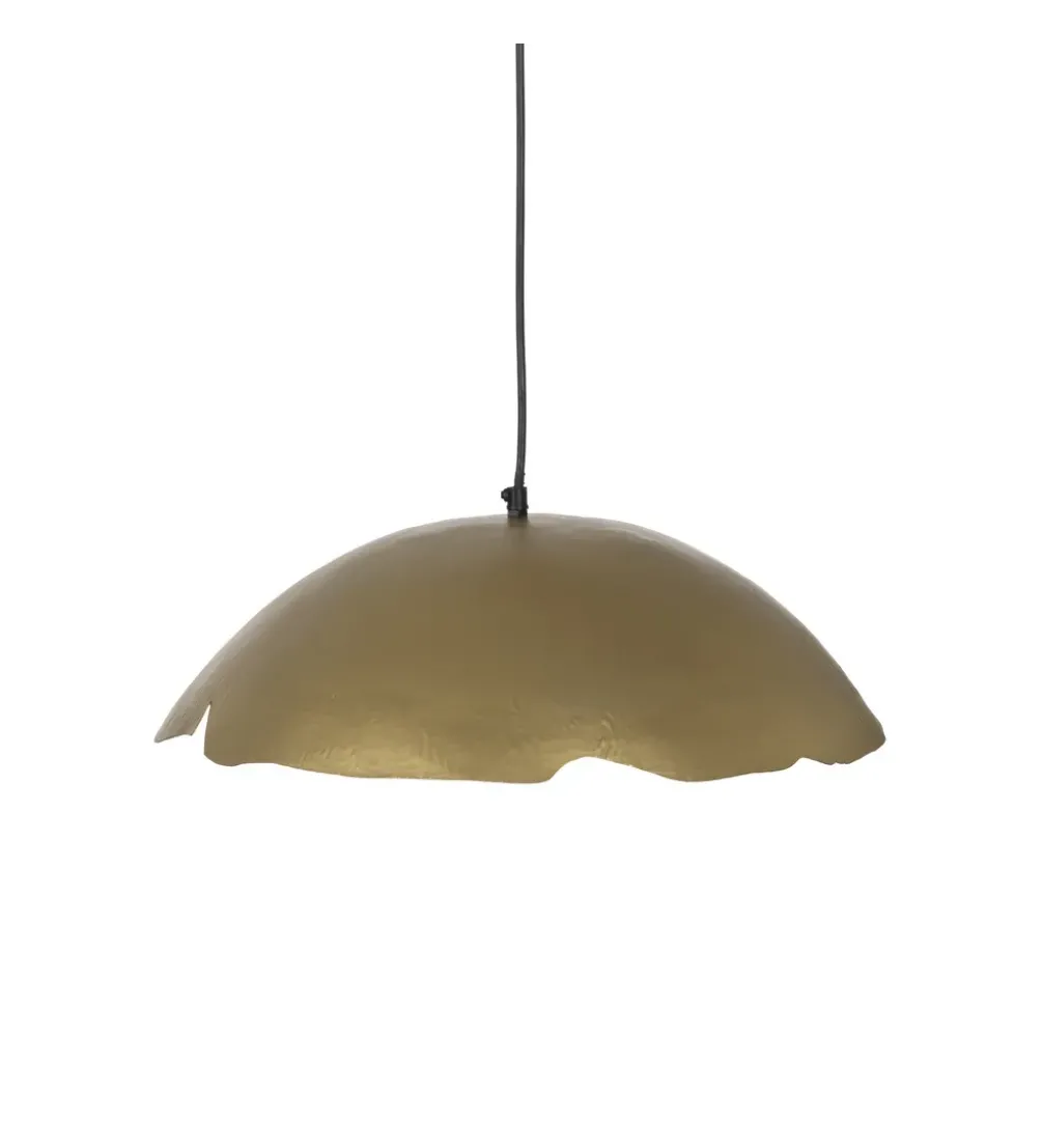 Lampa wisząca LIGMANTY 50 cm złota