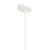 Lampa wisząca LONIA 71 cm kremowa antyczny brąz