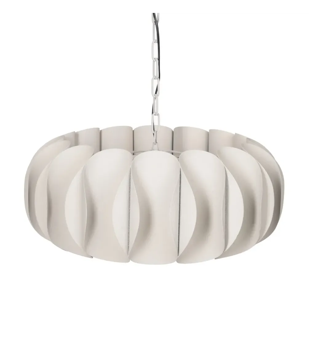 Lampa wisząca MIMKRO 61 cm biała