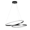 Lampa wisząca MONA LED 60 cm czarna