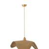 Lampa wisząca Moonj 75 cm naturalna