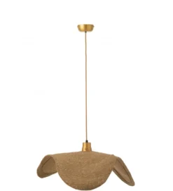 Lampa wisząca Moonj 75 cm naturalna
