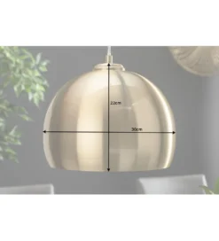 Lampa wisząca Mystic Golden Ball złota