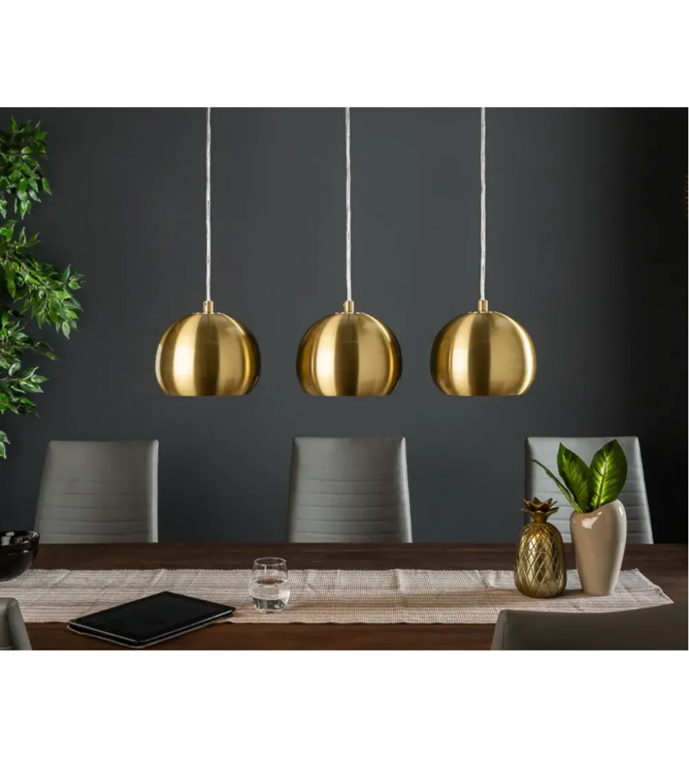Lampa wisząca Mystic GOLDEN BALL złota