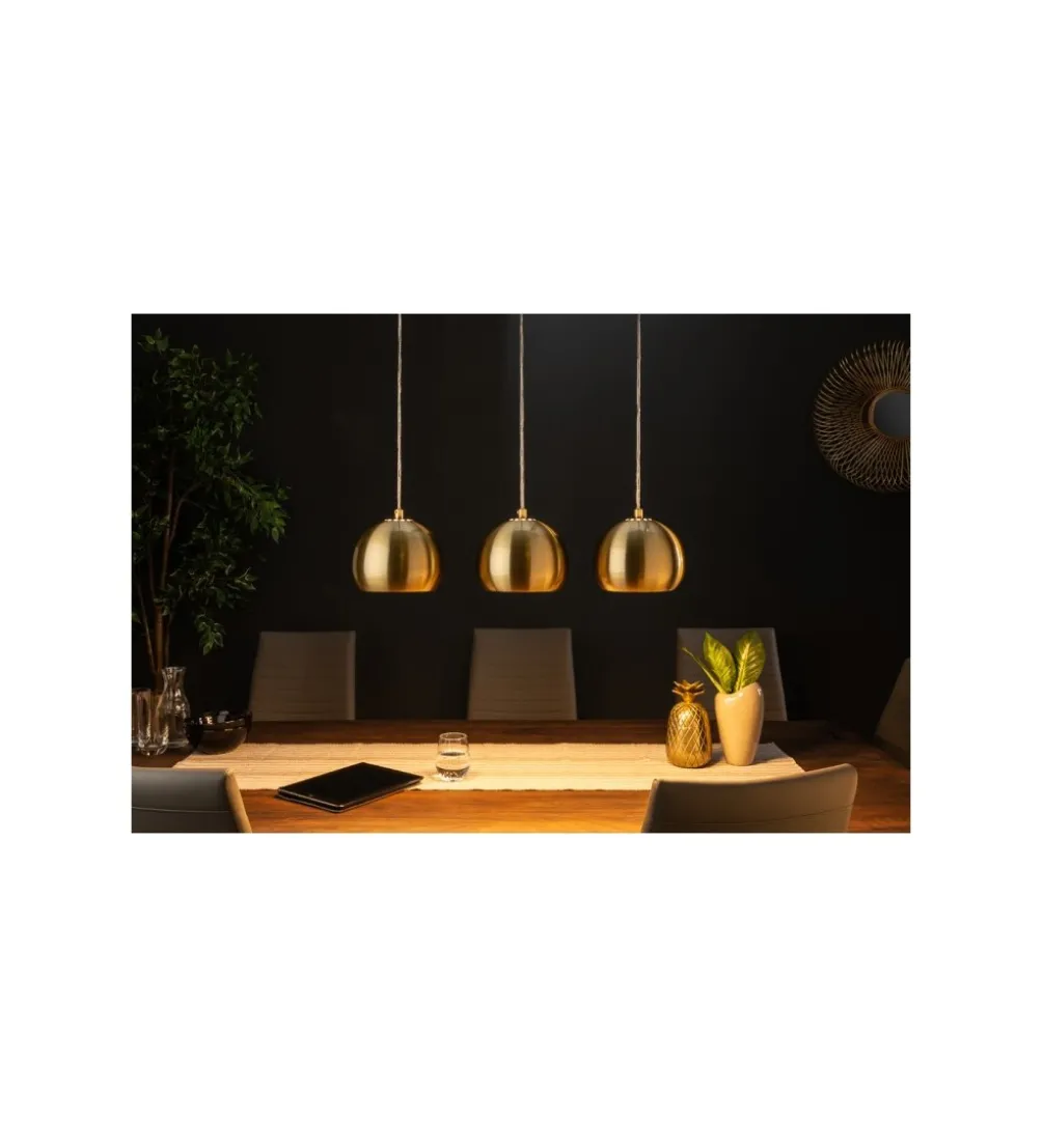 Lampa wisząca Mystic GOLDEN BALL złota