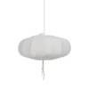 Lampa wisząca NERAZMAI 39 cm biała