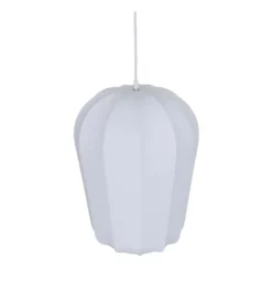 Lampa wisząca NERAZMAI 33 cm biała