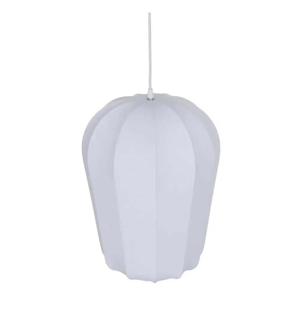 Lampa wisząca NERAZMAI 33 cm biała