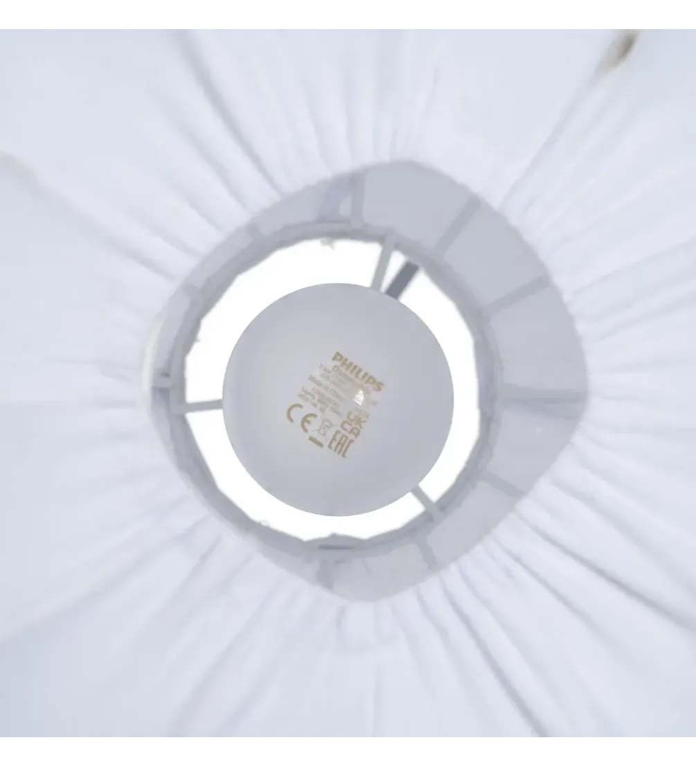 Lampa wisząca NERAZMAI 31 cm biała