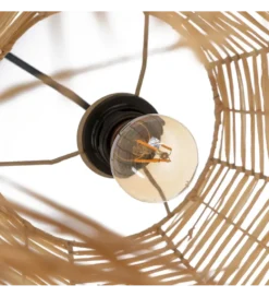 Lampa wisząca NERTUMI 49 cm naturalna