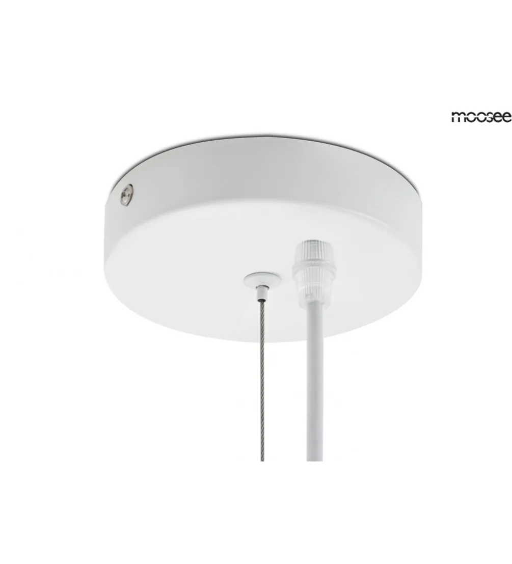 Lampa wisząca NEST 50 cm biała
