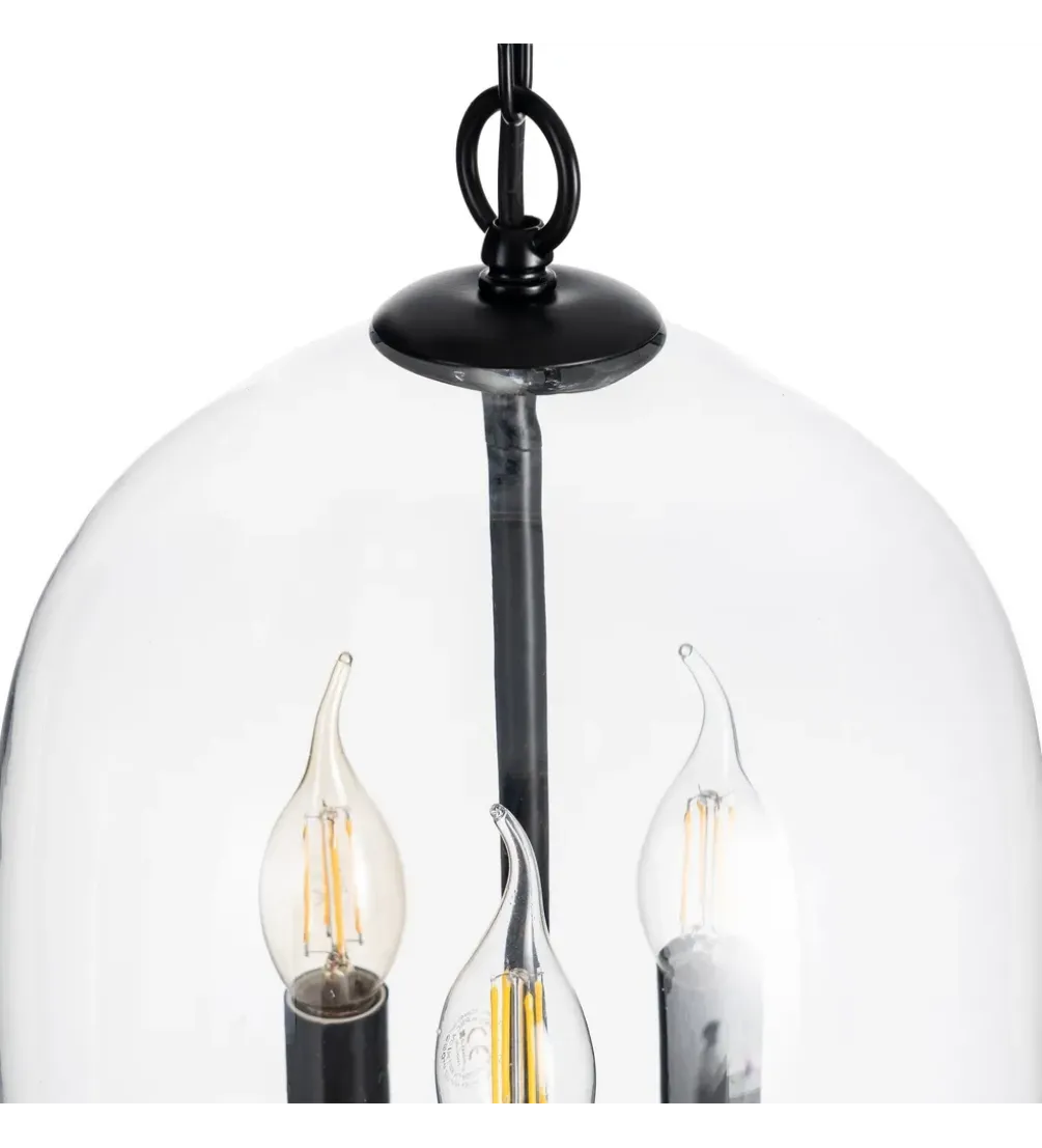 Lampa wisząca ORO 54 cm czarna