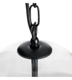 Lampa wisząca ORO 54 cm czarna
