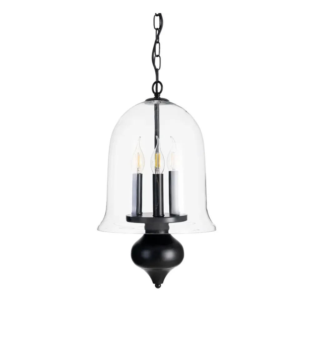 Lampa wisząca ORO 54 cm czarna