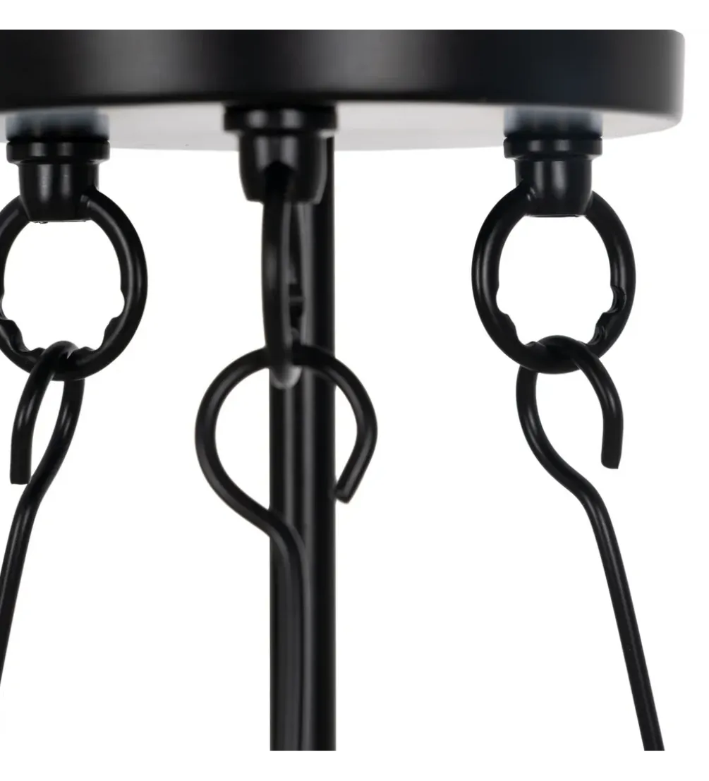 Lampa wisząca ORO 72 cm czarna