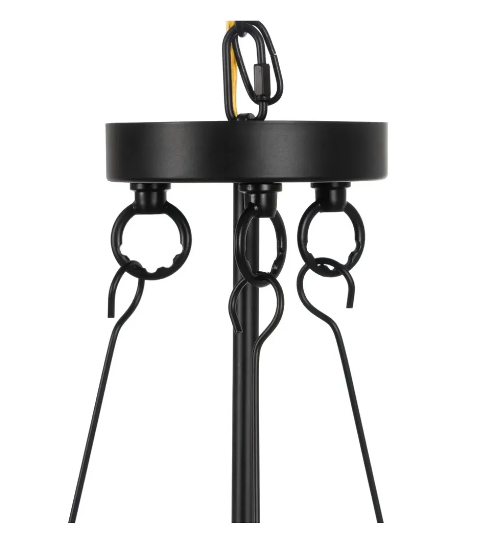 Lampa wisząca ORO 72 cm czarna
