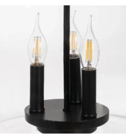 Lampa wisząca ORO 72 cm czarna