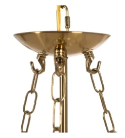 Lampa wisząca ORO 28 cm złota