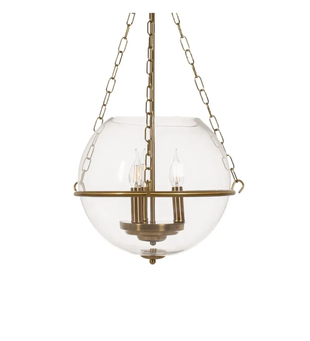 Lampa wisząca ORO 35 cm złota