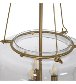 Lampa wisząca ORO 72 cm złota