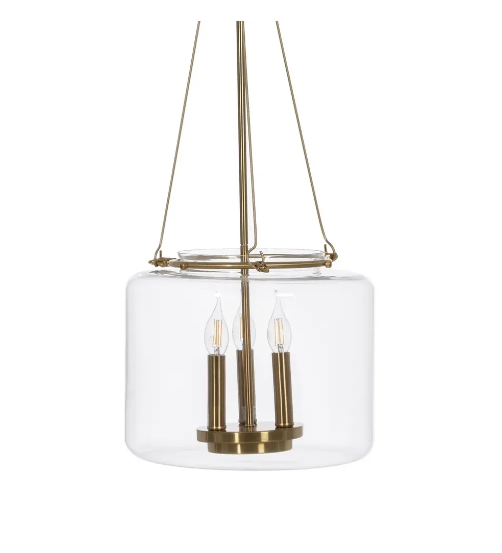 Lampa wisząca ORO 72 cm złota