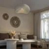 Lampa wisząca OSTIA 30 cm biała