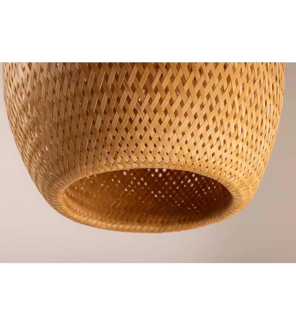 Lampa wisząca PAVO Nest 35 cm bambus