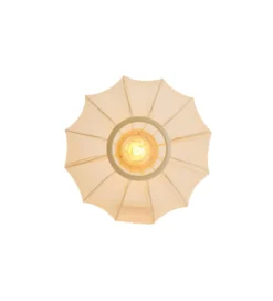 Lampa wisząca PLUMALIA 21 cm brązowa