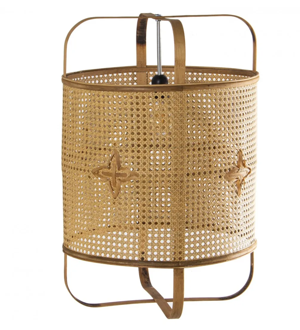 Lampa wisząca RATATAD 43 cm rattan
