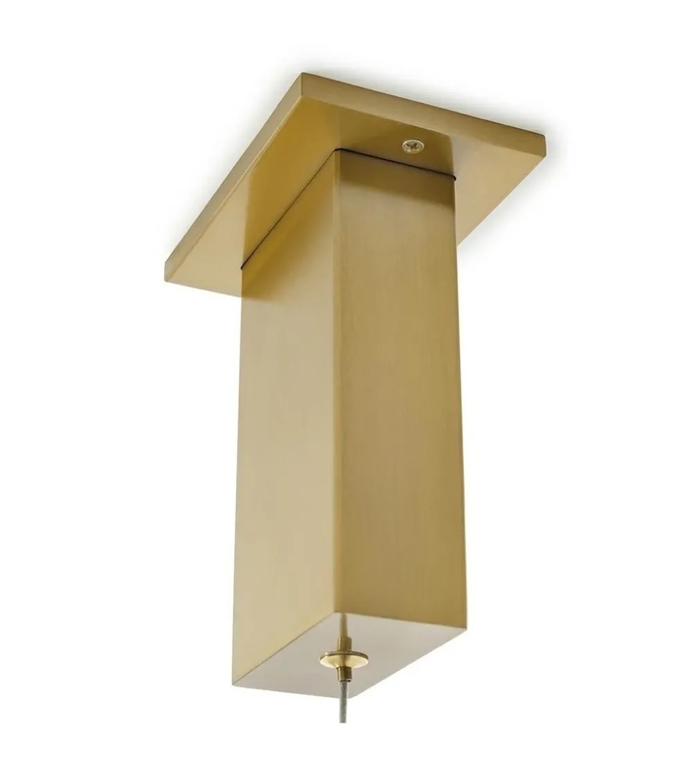 Lampa wisząca RING 80 cm złota