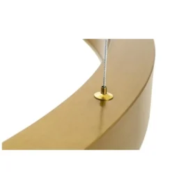 Lampa wisząca RING 40 cm złota