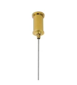 Lampa wisząca RING 60 cm złota