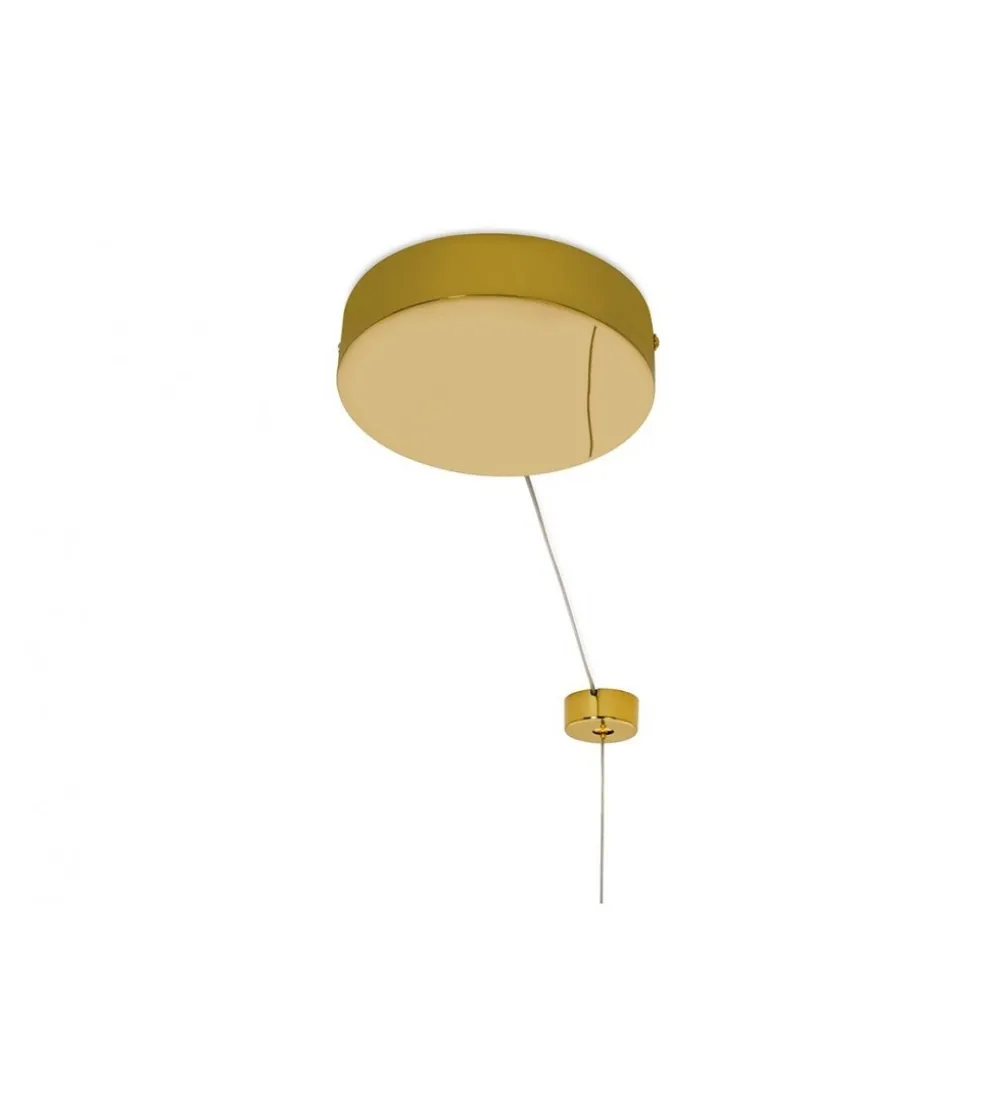 Lampa wisząca RING LUXURY 70Cm Złota