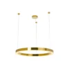 Lampa wisząca RING LUXURY 90 cm złota